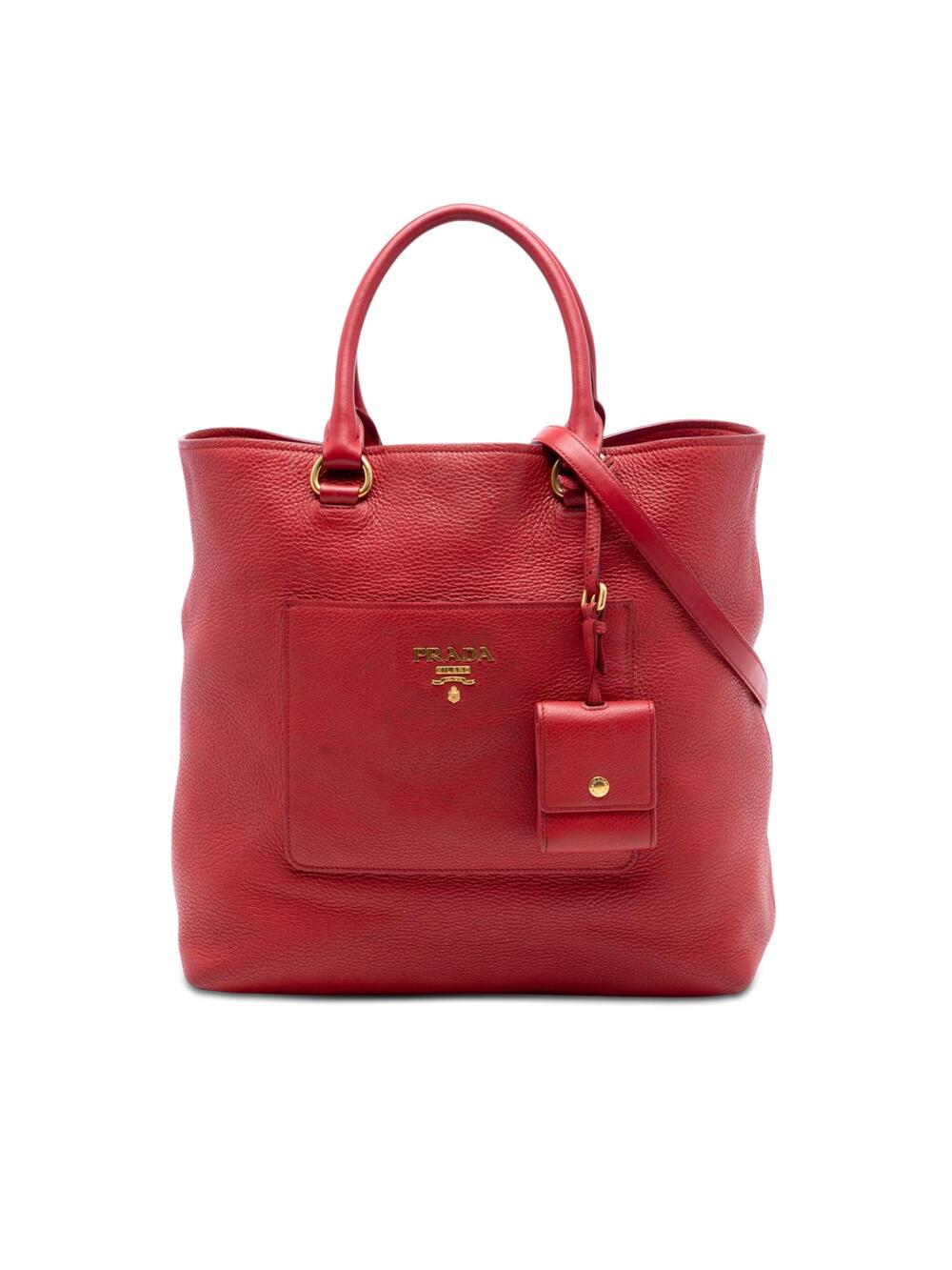 Prada Front Pocket Convertible Tote #327119P75B